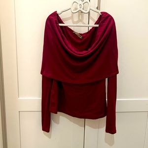 Alexander McQueen Off the shoulder top